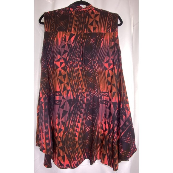 Missing Polynesia Multicolor Women's Dress/Blouse Size-2 (Large-XL) - Picture 2 of 5